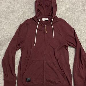 Five Four Burgundy Men’s Hoodie.